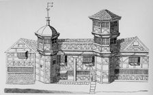 Vaux Hall Manor House c1813, (1912)