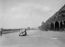 Vauxhall 14-6 of GL Boughton on Madeira Drive, Brighton, RAC Rally, 1939. Artist: Bill Brunell