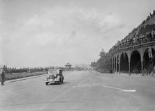 Vauxhall 14-6 of GL Boughton on Madeira Drive, Brighton, RAC Rally, 1939. Artist: Bill Brunell