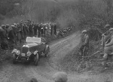 Vauxhall 30/98 of E Long competing in the MCC Lands End Trial, 1935. Artist: Bill Brunell