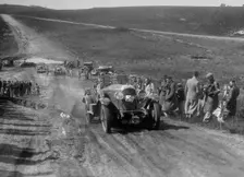 Vauxhall 30/98 competing in a motoring trial, Bagshot Heath, Surrey, 1930s. Artist: Bill Brunell