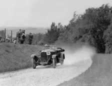 Vauxhall 30/98 known as Rouge et Noir competing in the Oxford Speed Trials, c1930. Artist: Bill Brunell