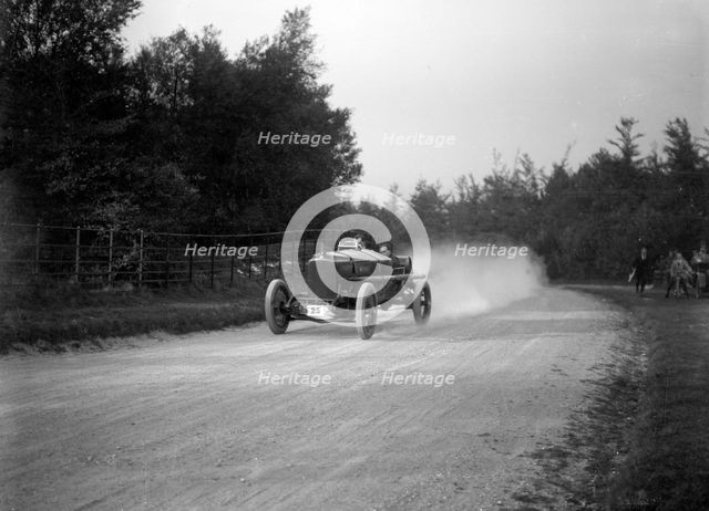 Vauxhall 30/98, Inter-Varsity Hillclimb, Tring, Hertfordshire, 5 March 1921.   Artist: Bill Brunell.