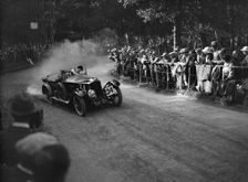 Vauxhall 30/98 open tourer competing in the MAC Shelsley Walsh Hillclimb, Worcestershire, 1923. Artist: Bill Brunell