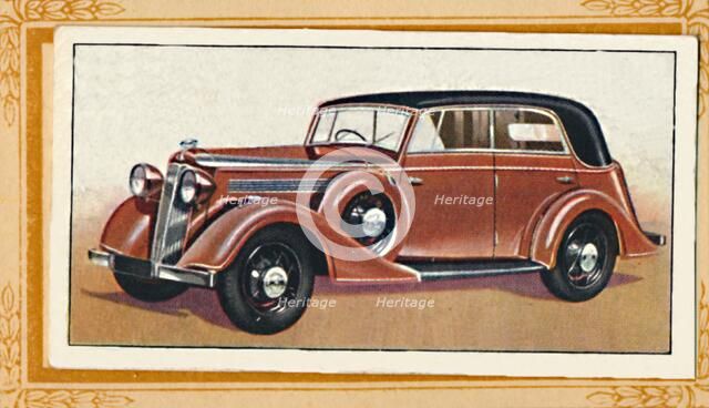 'Vauxhall Big Six Wingham Cabriolet', c1936. Artist: Unknown.