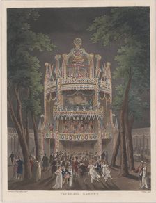 Vauxhall Garden, 1809., 1809. Creators: Thomas Rowlandson, J. Bluck, Augustus Charles Pugin