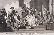 Vauxhall Gardens, Lambeth, c1745. Artist: Anon