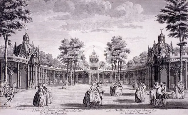 Vauxhall Gardens, Lambeth, London, 1751. Artist: Thomas Bowles