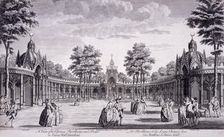 Vauxhall Gardens, Lambeth, London, 1751. Artist: Thomas Bowles