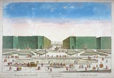 Vauxhall Gardens, Lambeth, London, c1750. Artist: Anon