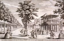 Vauxhall Gardens, Lambeth, London, c1751. Artist: Anon