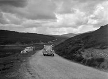 Vauxhall of Dr AT Halton competing in the RSAC Scottish Rally, 1936. Artist: Bill Brunell