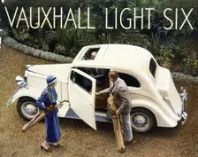 Vauxhall Light Six, car brochure, British, 1932. Creator: Unknown