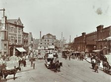 Vauxhall Station, London, 1906