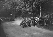 Vauxhall TT of Matthew Park competing in the MAC Shelsley Walsh Hillclimb, Worcestershire, 1923. Artist: Bill Brunell