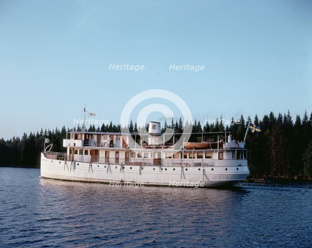 Vaxholmsbat in Stockholm archipelago, Sweden, 1960s.
 Creator: Unknown.