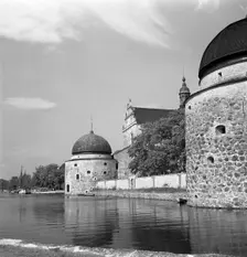 Vadstena Castle, Sweden, June 1951. Creator: Torkel Lindeberg