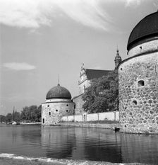 Vadstena Castle, Sweden, June 1951. Creator: Torkel Lindeberg