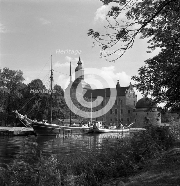 Vadstena Castle, Sweden, June 1951. Creator: Torkel Lindeberg.