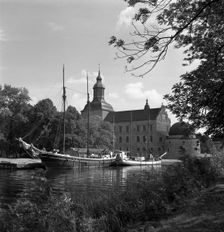 Vadstena Castle, Sweden, June 1951. Creator: Torkel Lindeberg