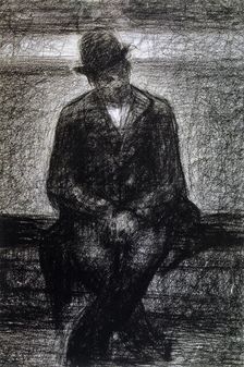 Vagabond c1880-1891 Artist: Georges-Pierre Seurat