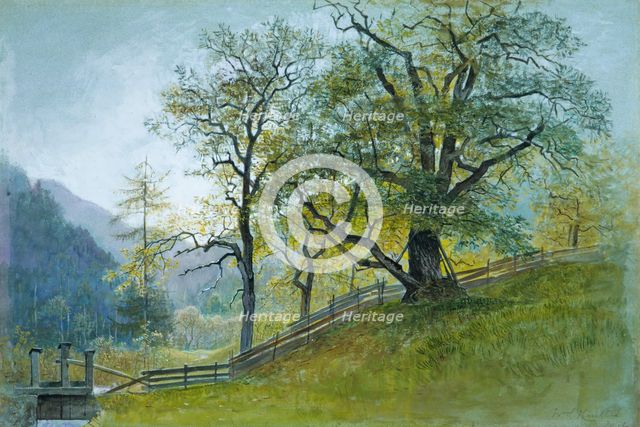 Vahrn in Tyrol near Brixen. Creator: William Stanley Haseltine.