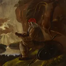 Väinämöinen, 1852. Creator: Karl Anders Ekman