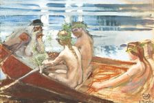 Väinämöinen's Boat-ride (Väinämöisen venematka), 1905