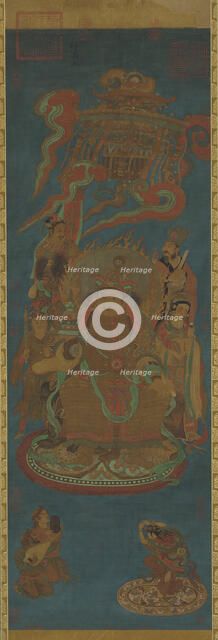 Vaisravana, Guardian King of the North, Yuan or Ming dynasty, 14th century. Creator: Unknown.
