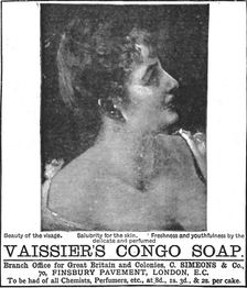 'Vaissier's Congo Soap 1890. Creator: Unknown