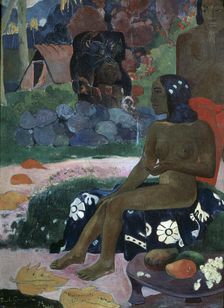 Vairaumati Tei Oa (Her Name is Vairaumati) 1892. Artist: Paul Gauguin