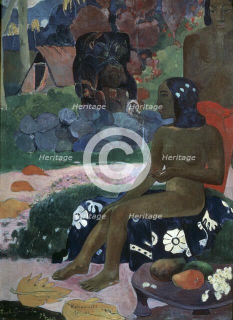 'Vairaumati Tei Oa (Her Name is Vairaumati)', 1892.  Artist: Paul Gauguin