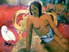 Vairumati 1896. Artist: Paul Gauguin