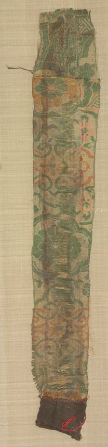 Vajrapani Embroidered Mount with Garuda, painting 1600s, embroidery c. 1300. Creator: Chöying Dorjé, the Tenth Black Hat Karmapa (Tibetan, 1604-1674)