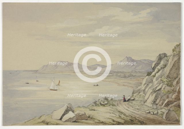 Val of Shanganagh, Killiney, August 1843. Creator: Elizabeth Murray.