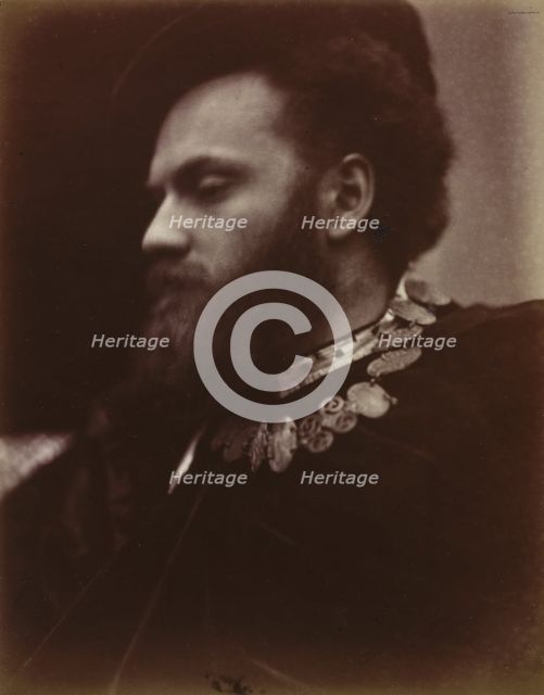 Val C. Prinsep R.A. (1838-1904), c1860s. Creator: David Wilkie Wynfield.