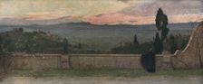 Val D'Arno: Evening c1901, (c1930). Creator: Matthew Ridley Corbet