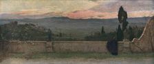Val D'Arno: Evening c1901, (c1930). Creator: Matthew Ridley Corbet