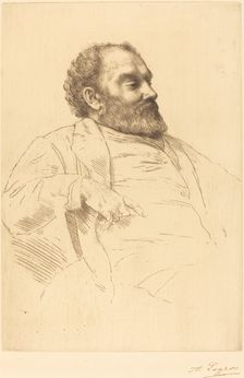 Val Prinsep, R.A.. Creator: Alphonse Legros