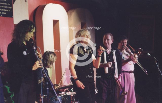 Val Wiseman, Digby Fairweather, Julian Marc Stringle, Colin Burnap, 100 Oxford Street, London, 2008. Creator: Brian Foskett.