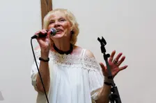 Val Wiseman, Methodist Church, Loughton, Essex, 23rd July 2016. Artist: Brian O'Connor