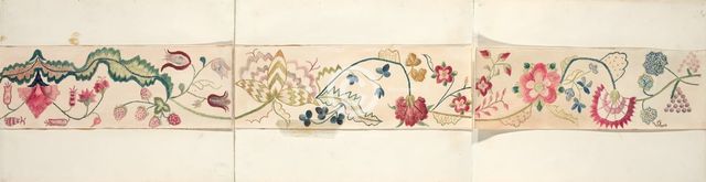 Valance, c. 1936. Creator: Ella Josephine Sterling.