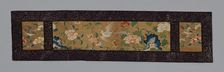 Valance, China, Ming dynasty(1368-1644), 1600/40. Creator: Unknown