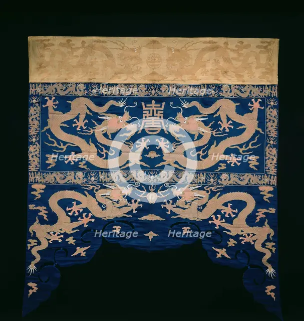 Valance, China, Qing dynasty(1644-1911), 1650/1700. Creator: Unknown.