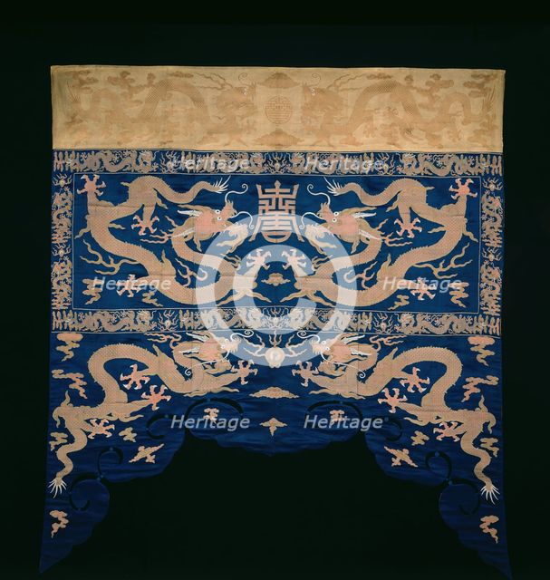 Valance, China, Qing dynasty(1644-1911), 1650/1700. Creator: Unknown.