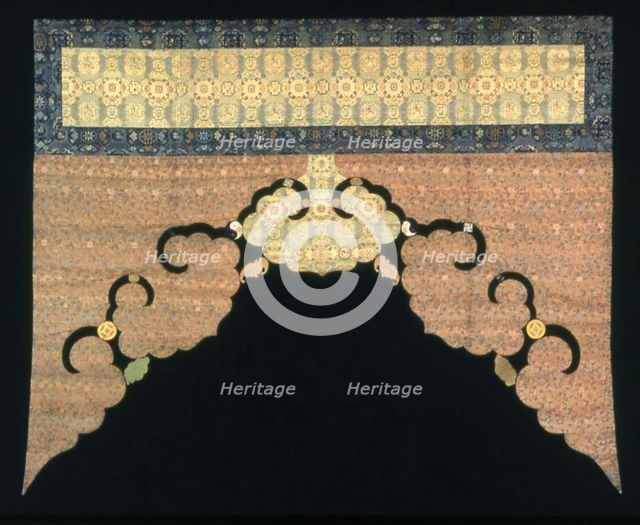 Valance, China, Qing dynasty(1644-1911), 1750/1850. Creator: Unknown.