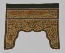 Valance, China, Qing dynasty (1644-1911), 1775/1800. Creator: Unknown