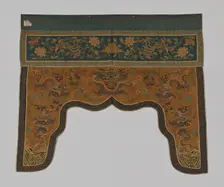 Valance, China, Qing dynasty (1644-1911), 1775/1800. Creator: Unknown