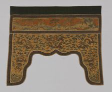 Valance, China, Qing dynasty (1644-1911), 1775/1800. Creator: Unknown