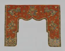 Valance, China, Qing dynasty (1644-1911), 1875/1900. Creator: Unknown